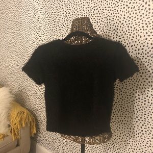 Zara fluffy t shirt!
